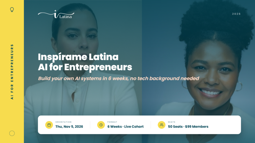 Inspirame Latina AI For Entrepreneurs